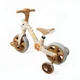 Дитячий велосипед-трансформер 4в1 Best Trike JM-0102-8, колеса EVA, металева рама, педалі, коричневий - зображення 3