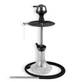 Кальян Storm Mini Cristal Glass Light Black компактний з нержавіючої сталі 41см на ущільнювачі в повній комплектації - зображення 1