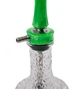 Кальян Sky Hookah Pulsar Lime 34см лаймового цвета с накладкой из нержавеющей стали - изображение 3