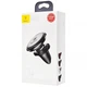 Автотримач магнітний Baseus Magnetic Air Vent OS with cable clip (C40141201113-00) Black - изображение 6