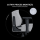 Крісло ігрове Anda Seat Luna Size L Fabric Grey (AD18-44-G-F) - зображення 15