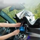Зонт солнцезащитный для лобового стекла в авто 76*135см - изображение 5