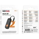 Bluetooth аудіо ресивер BOROFONE BC62 Walker AUX BT audio receiver/transmitter - изображение 3