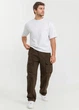 Штаны Карго Baggy с ремнем в поясе коричневые XL-2XL - изображение 1