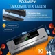 Вакууматор бытовой для продуктов – кухонный вакуумный упаковщик для дома с дисплеем и встроенным резаком - изображение 4