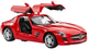 Samochód zdalnie sterowany Rastar Mercedes-Benz SLS 1:14 Czerwony 47600-8 (6930751306912) - obraz 2