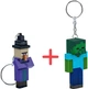 Набор фигурок-брелков Minecraft Ведьма 7.5 см + Зомби 7.5 см (553243809_553243818) - изображение 1