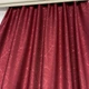Шторы лляные "битое стекло" ALBO бордовые 150×270 см, комплект 2 шт. (SH-M17-22) - изображение 2