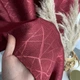 Шторы лляные "битое стекло" ALBO бордовые 150×270 см, комплект 2 шт. (SH-M17-22) - изображение 4