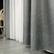 Комплект штор из льна блекаут 150x270 cm (2 шт) ALBO Темно серые (SH-M5-12) - изображение 8