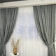 Готовые шторы из мрамора, Графитового цвета (SH-M19n-21) - изображение 3