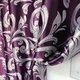 Шторы велюр блекаут вензель ALBO фиолетовые 150×270 см, комплект 2 шт. (SH-202-18) - изображение 3