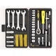 Набір інструментів 62 предметів 1/4" з ключами WMC Tools 2062 - зображення 2