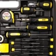 Набір інструментів комбінований слюсарний 1/4''-3/8'' 168 предметів WMC Tools 30168 - изображение 5
