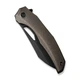 Складной туристический нож WE Knife Ignio Mystery Box бронзовый (8.4 см) CPM 20CV титан 6AL4V - изображение 6