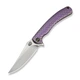Ніж складаний туристичний Weknife Dracarys, (9.1 см) Böhler M390 / титан 6AL4V фіолетовий/золотий - зображення 1