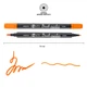 Маркер акварельный Santi Brush Marker оранжевый (391060) - изображение 2