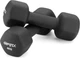 Гантели для фитнеса неопреновые Gymtek Hex 2х4кг черный - изображение 1