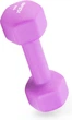 Гантели для фитнеса неопреновые Gymtek Hex 2х3кг фиолетовый - изображение 7