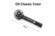 Скляна трубка для куріння Oil Classic Color Gray - зображення 2