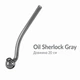 Стеклянная трубка для курения Oil Sherlock Color Gray - изображение 1