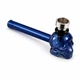 Стеклянная трубка для курения Oil Skull Mix Blue - изображение 1