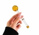 Стеклянная трубка для курения Oil Ring Yellow - изображение 1