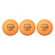 М'ячі для настільного тенісу Nittaku Nexcel R40+ 3* ITTF 3шт., помаранчеві - зображення 3