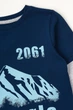 Лонгслів KRAKO 122-128(см) Синій-Сірий (80095) - зображення 4