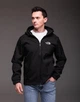 Куртка вітрівка чоловіча Softshell утеплена флісом 2XL чорна (4089336s5) - изображение 1