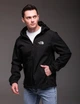 Куртка вітрівка чоловіча Softshell утеплена флісом 2XL чорна (4089336s5) - изображение 3