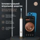 Розумний Wi-Fi отоскоп Tinsol 1296P з HD камерою для чищення вух, вушна паличка з камерою для Android iPhone Type-C, Білий - изображение 2
