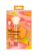 Набір пензлів та спонж для макіяжу Real Techniques Midi Moment Brush + Sponge Set - изображение 1