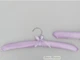 Набір 6 шт м'які плічка вішалки Hangers 38 см сатинові бузкового кольору - зображення 2