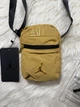 Сумка через плечо AIR Jordan горчичного цвета 18х12 см - изображение 6