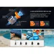 Портативний повітряний насос Flextail Evo Pump 3, 1000 л/хв, помаранчевий - изображение 5