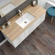 Самоклеюча LVT плитка дуб Рустик 610х610х1.5мм - зображення 6