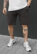 Трикотажні шорти Staff til logo dark gray & black L - изображение 1