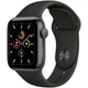 Смарт-годинник Apple Watch SE GPS, 40mm, Space Gray, Black Sport Band (Grade C) - Б/В - зображення 1