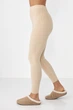 Жіночі трикотажні лосини Lurex Бежевий One Size (155) - зображення 5