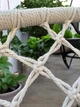 Кресло-кокон подвесное Garden Line бежевое, 80×60×120 см, до 150 кг - изображение 8
