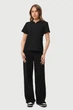 Женское поло vers.1 Black XL - изображение 3