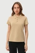 Женское поло vers.2 Beige 3XL - изображение 1