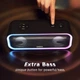 Бездротова колонка DOSS SoundBox Pro+ Bluetooth, 24 Вт стерео, потужний бас, IPX6, 15 годин, світлові ефекти - зображення 2