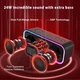 Бездротова колонка DOSS SoundBox Pro+ Bluetooth, 24 Вт стерео, потужний бас, IPX6, 15 годин, світлові ефекти - зображення 7