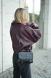 Жіноча сумка крос-боді з натуральної шкіри чорна BAGS4LIFE 9918 з клапаном - 68647 - изображение 3