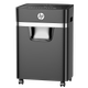 Шредер HP Level 5 для конфіденційного використання в офісі середнього та комерційного використання (безперервне знищення протягом 30 хвилин, 8 аркушів за прохід, місткість 20 літрів, може знищувати картки/скоби) Чорно-золотий, модель B2008MC - изображение 3