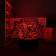 Акриловый 3D Светильник RGB Berserk Берсерк 18 см - изображение 1
