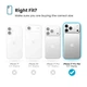 Чехол Speck Presidio2 Grip для iPhone 17 Pro Max Deep Sea/Silver Metallic with MagSafe (150985-3261) - изображение 6