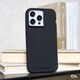 Чехол Case-Mate Silicone для iPhone 15 Pro Max черный with MagSafe (CM051656) - изображение 6